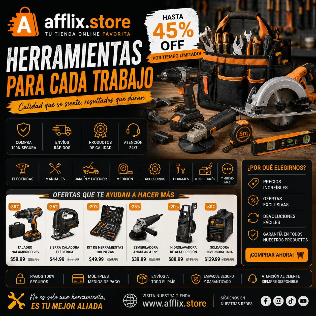 Oferta disponible en affilix.store