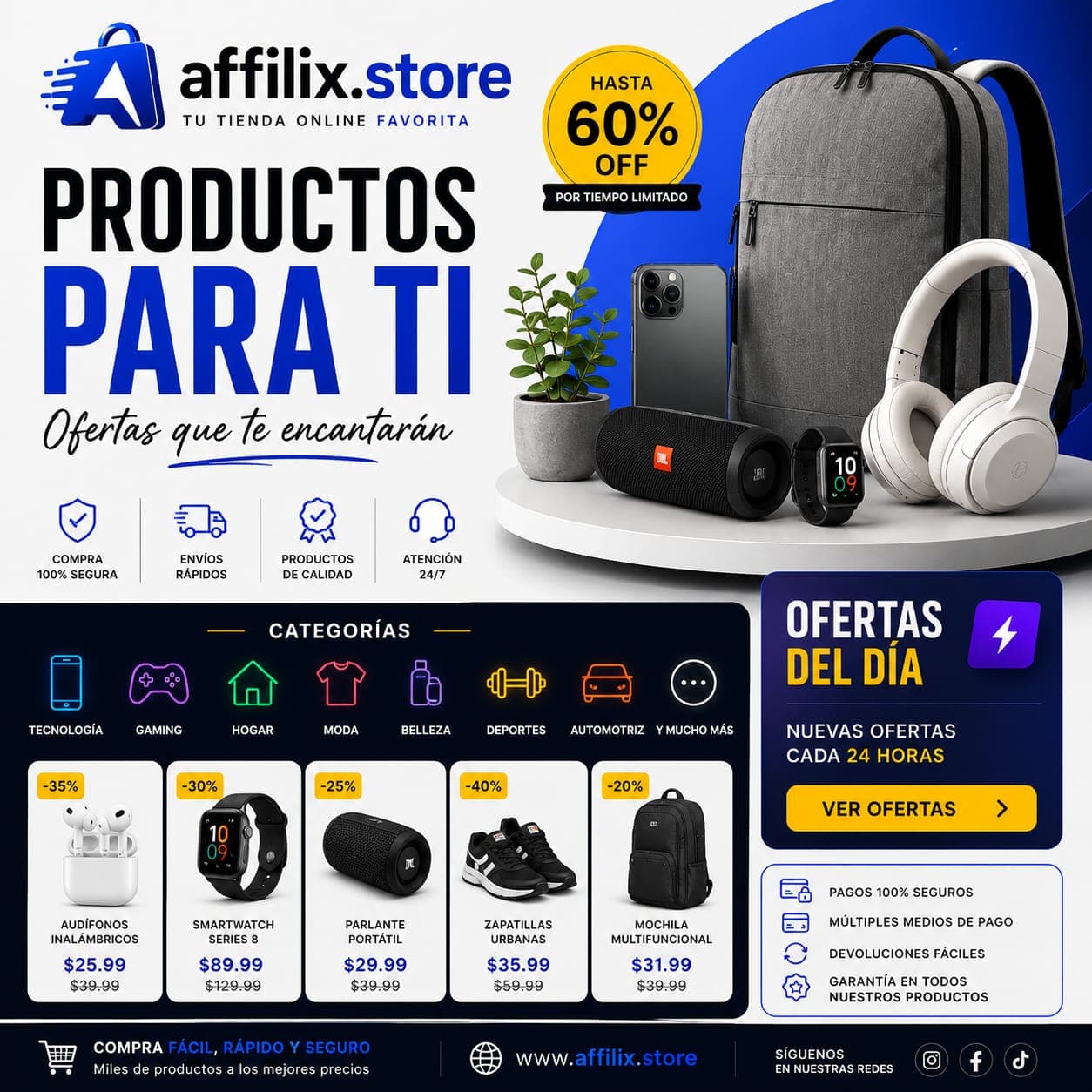 Oferta disponible en affilix.store